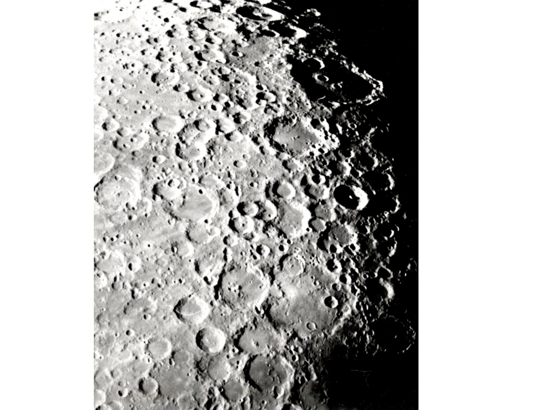 花山天体観望会「月面クレーター」